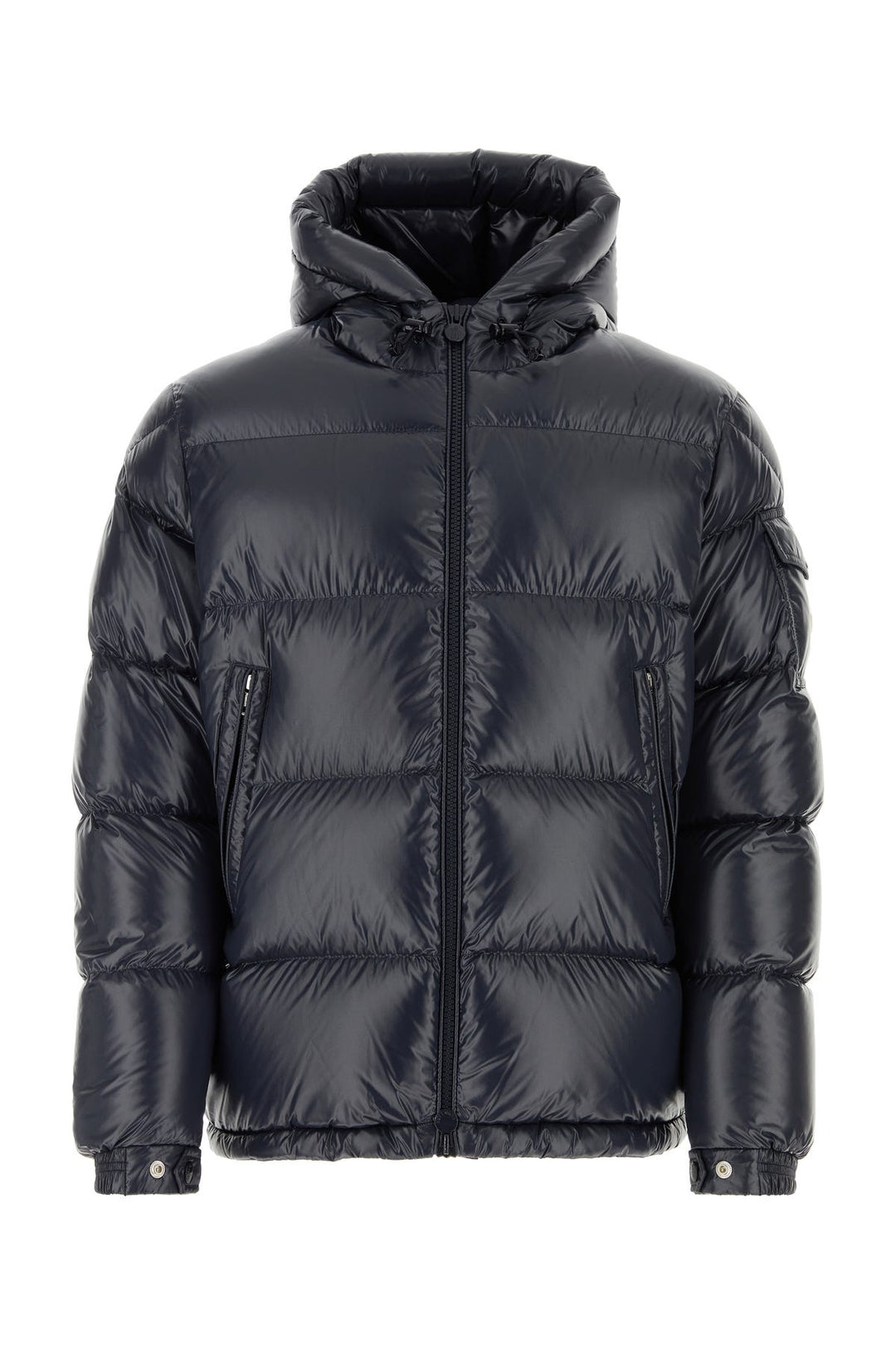 Midnight blue nylon Ecrins down jacket