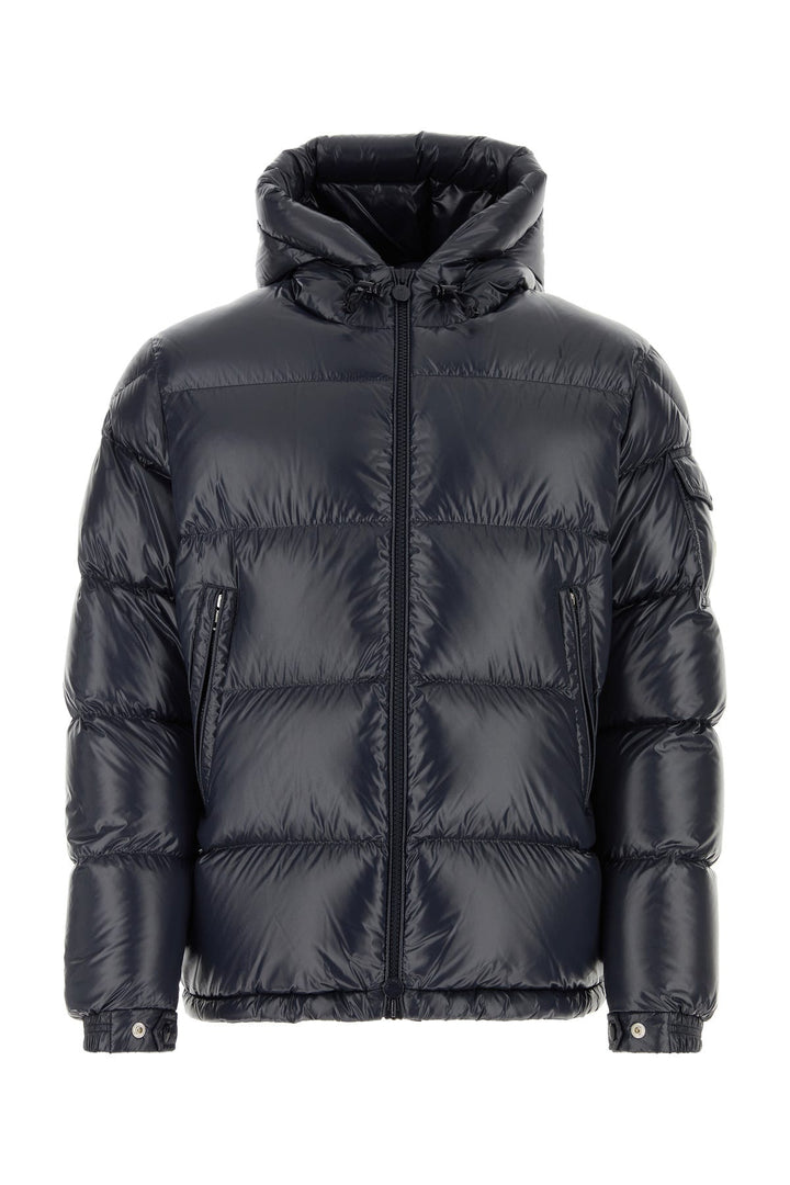 Midnight blue nylon Ecrins down jacket