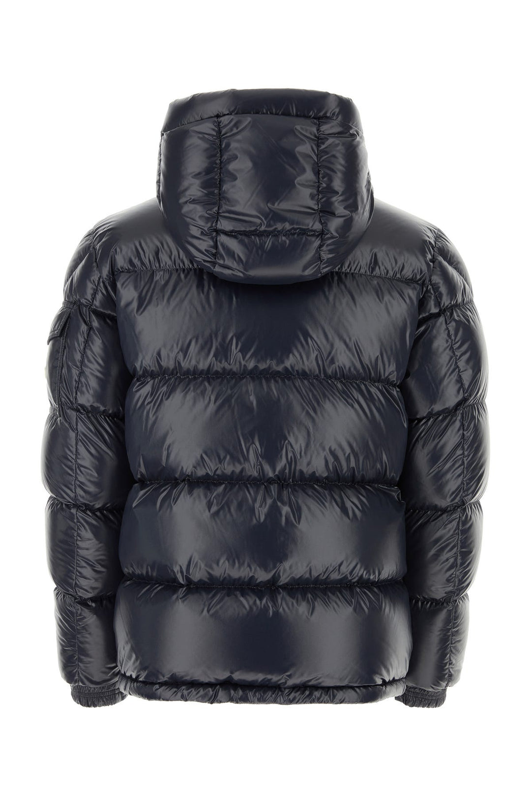 Midnight blue nylon Ecrins down jacket