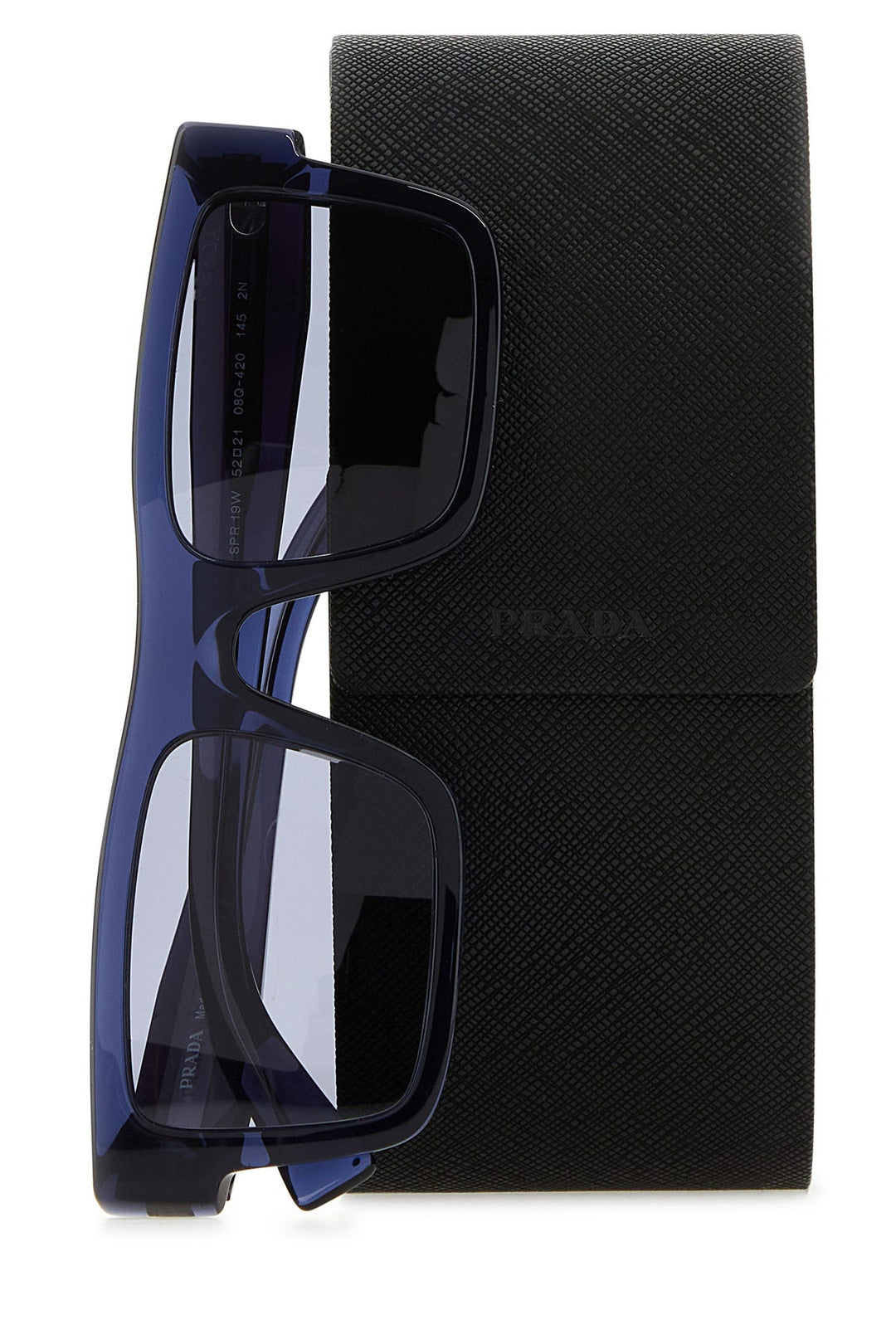 Dark blue acetate sunglasses