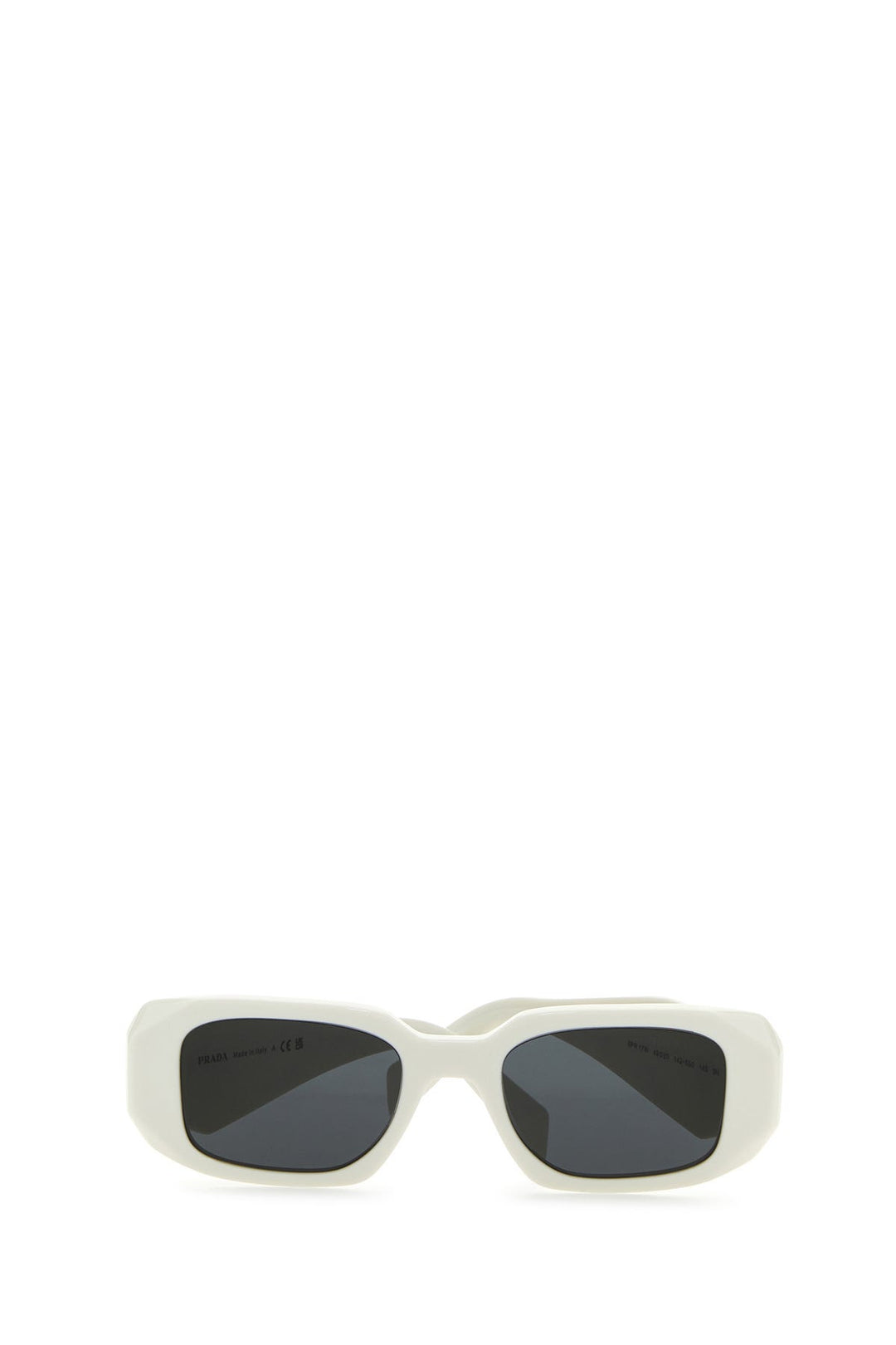 White acetate sunglasses