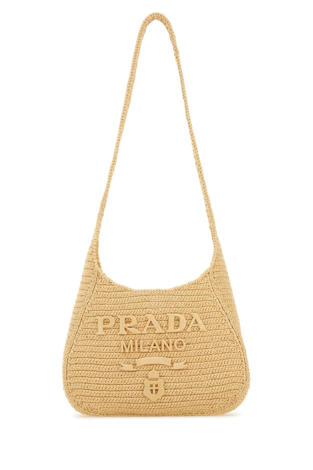 Raffia shoulder bag