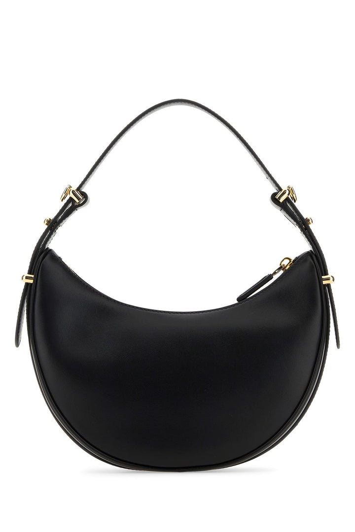 Black leather ArquÃ¨ handbag