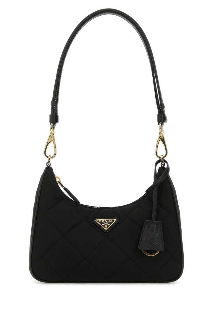 Black Re-Nylon  Re-Edition shoulder bag