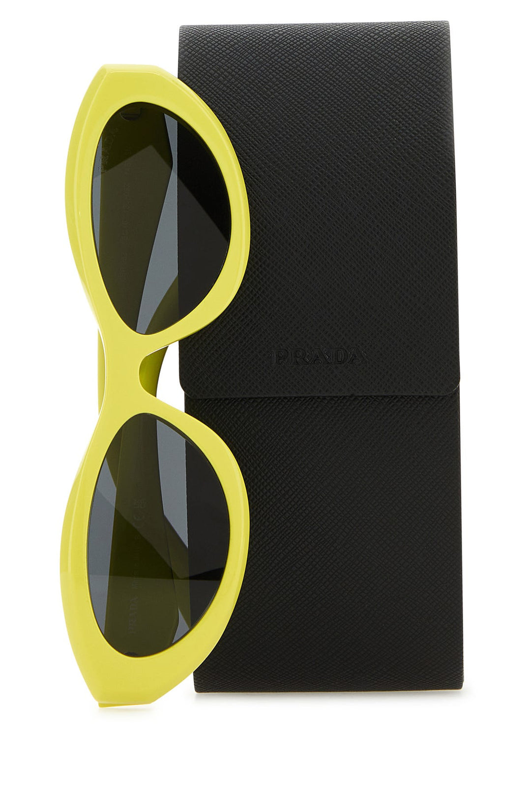 Yellow acetate sunglasses