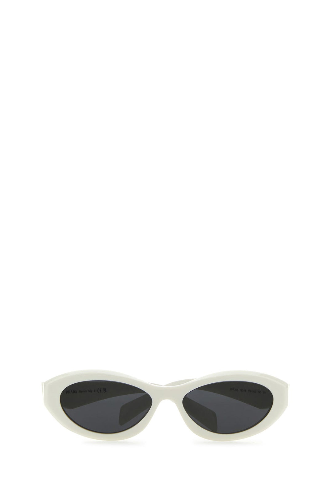 White acetate sunglasses