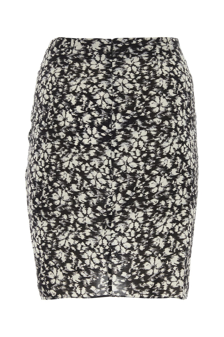 Printed viscose Angelica skirt