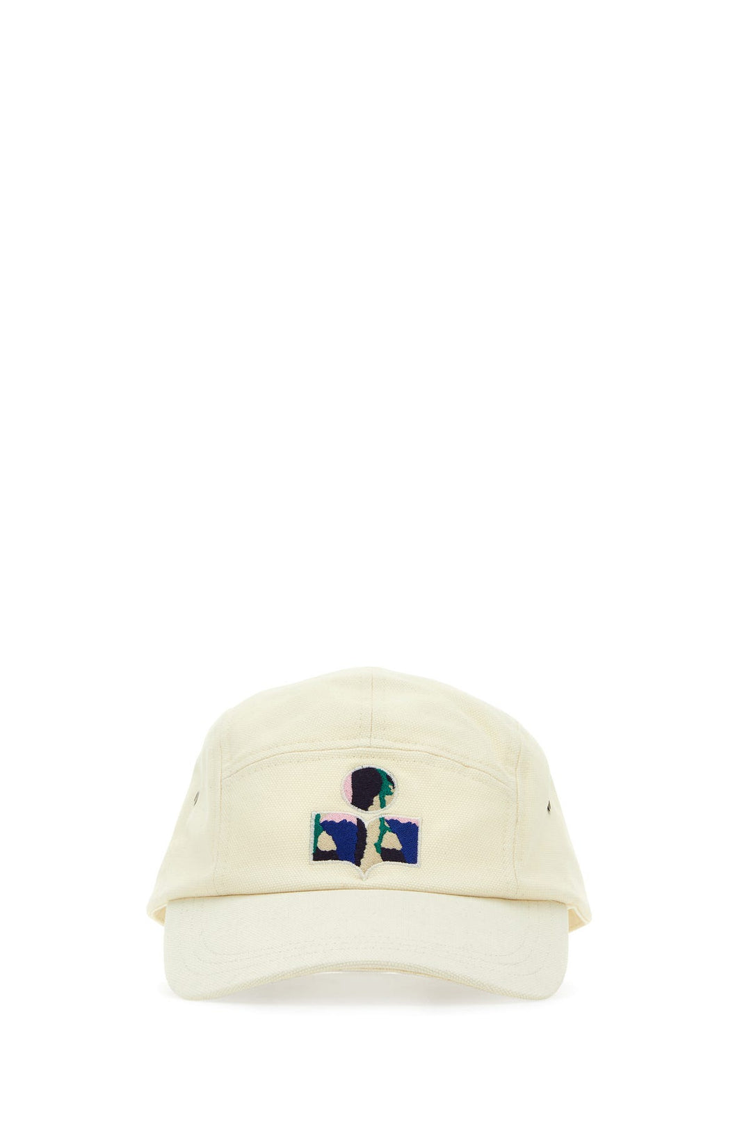 ivory cotton Tedji baseball cap