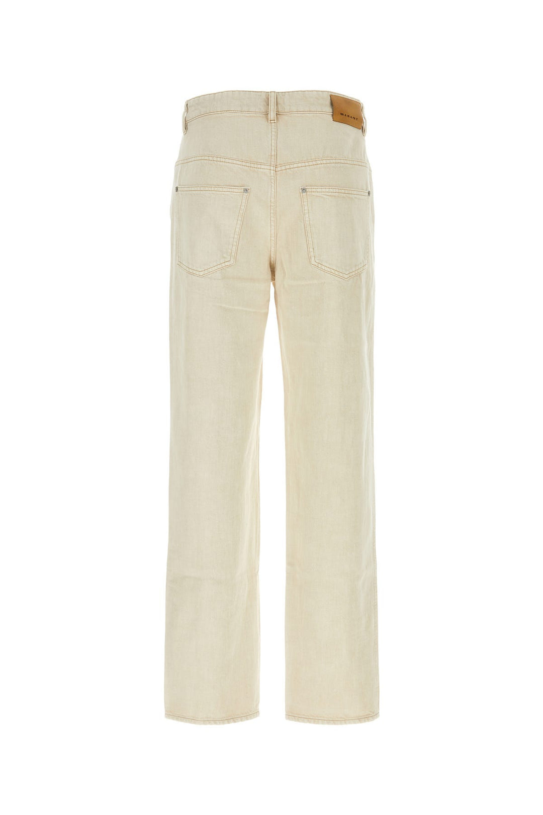 Ivory cotton Javi pant