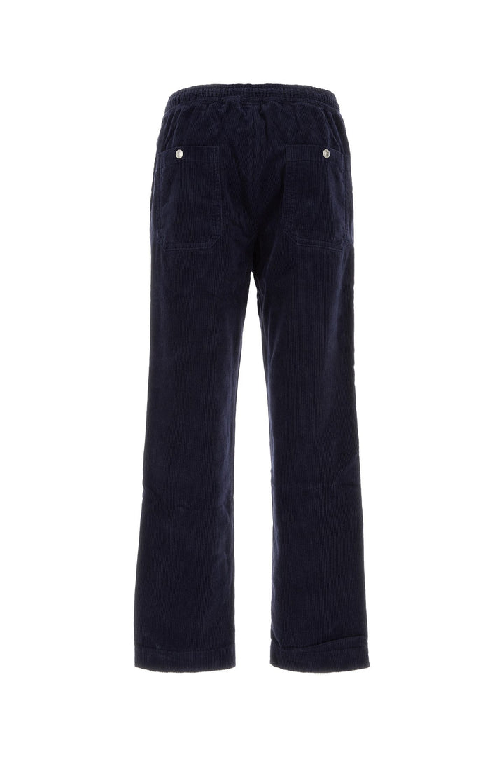 Black corduroy Railen pant