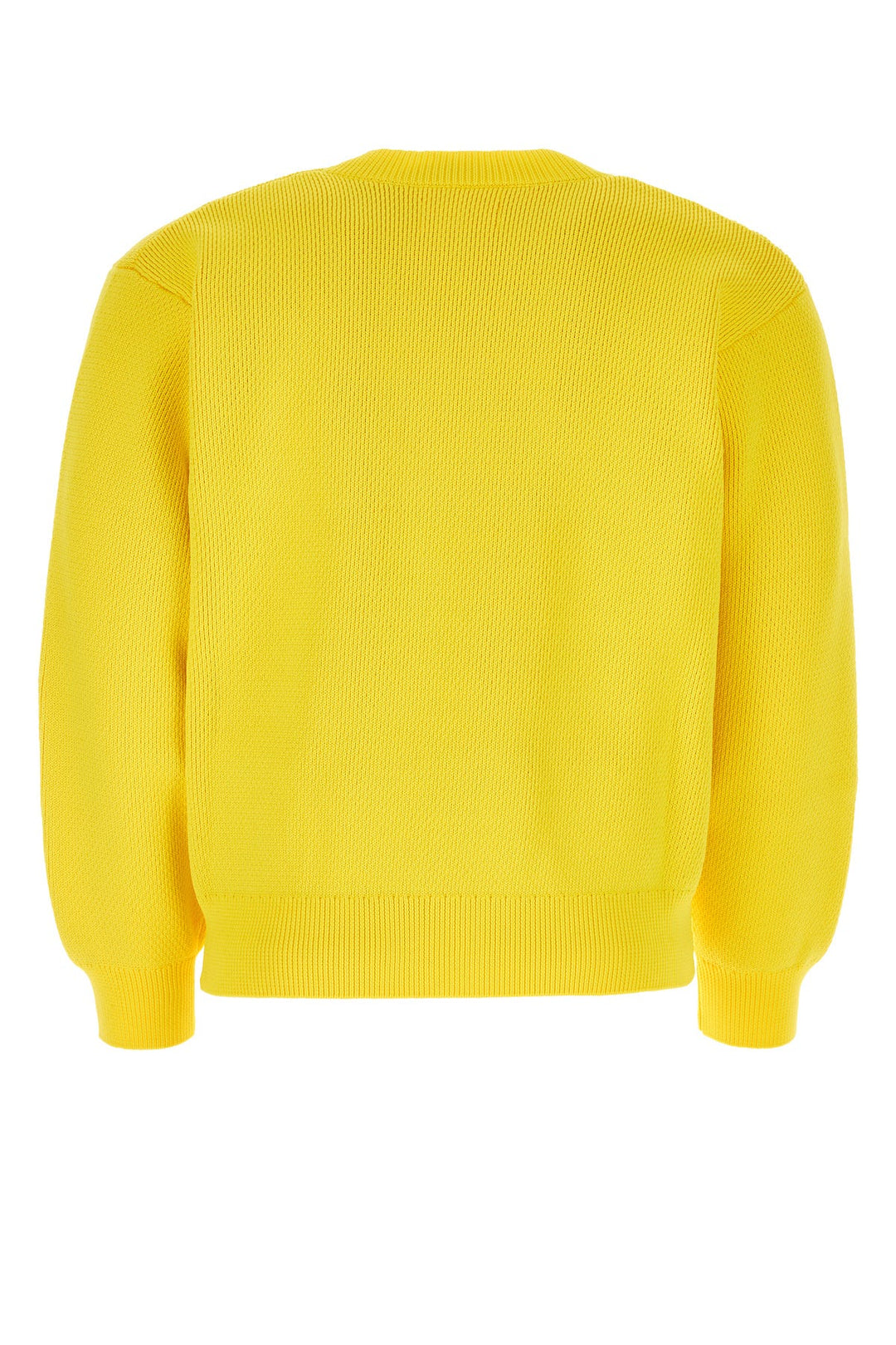 Yellow polyester blend Ayler sweater