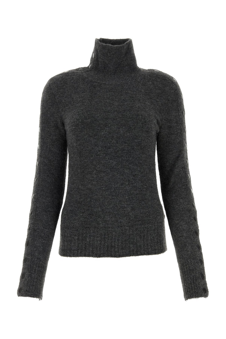 Anthracite nylon blend Malo sweater