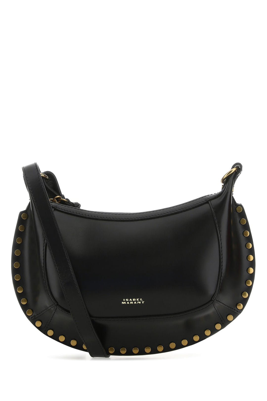 Black leather Oskan shoulder bag