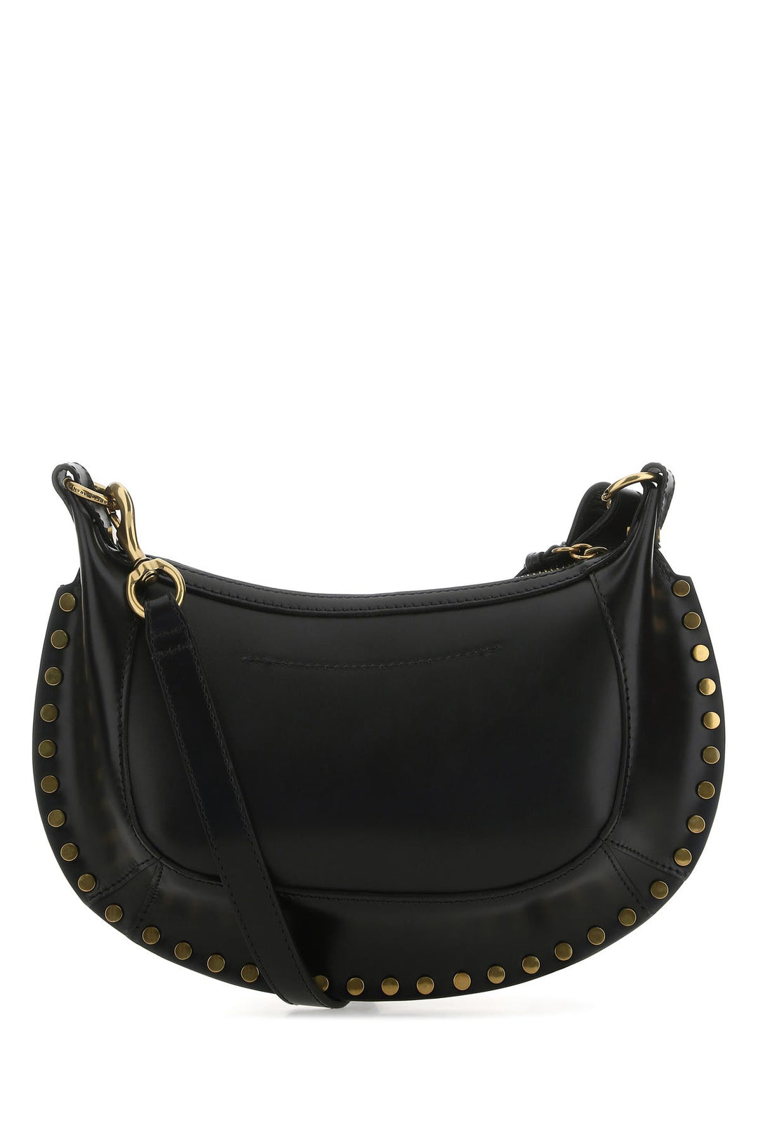 Black leather Oskan shoulder bag