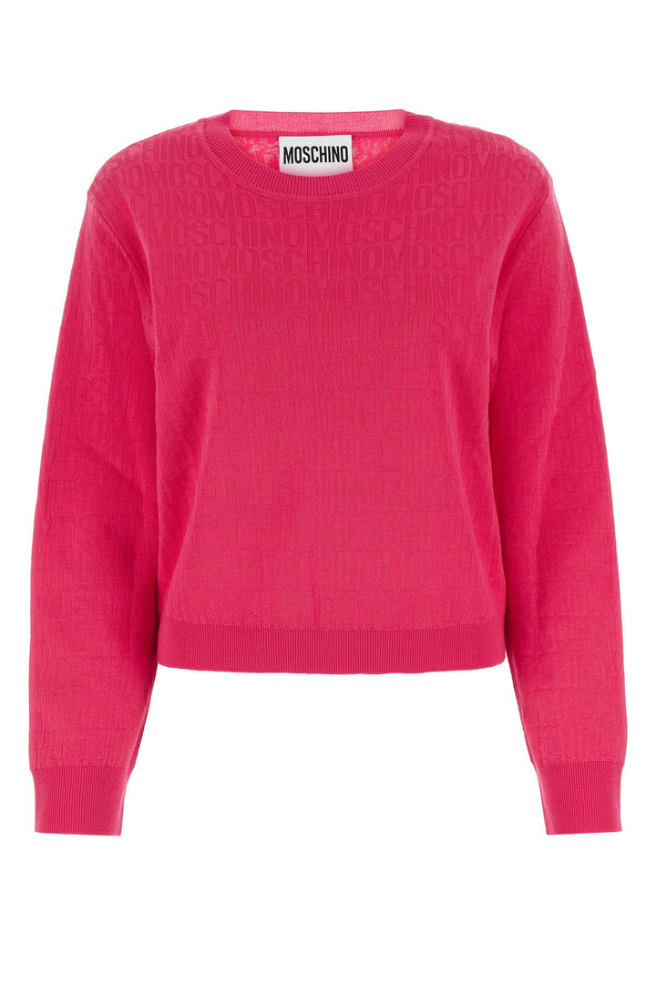 Fuchsia viscose sweater