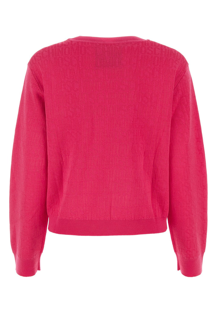 Fuchsia viscose sweater