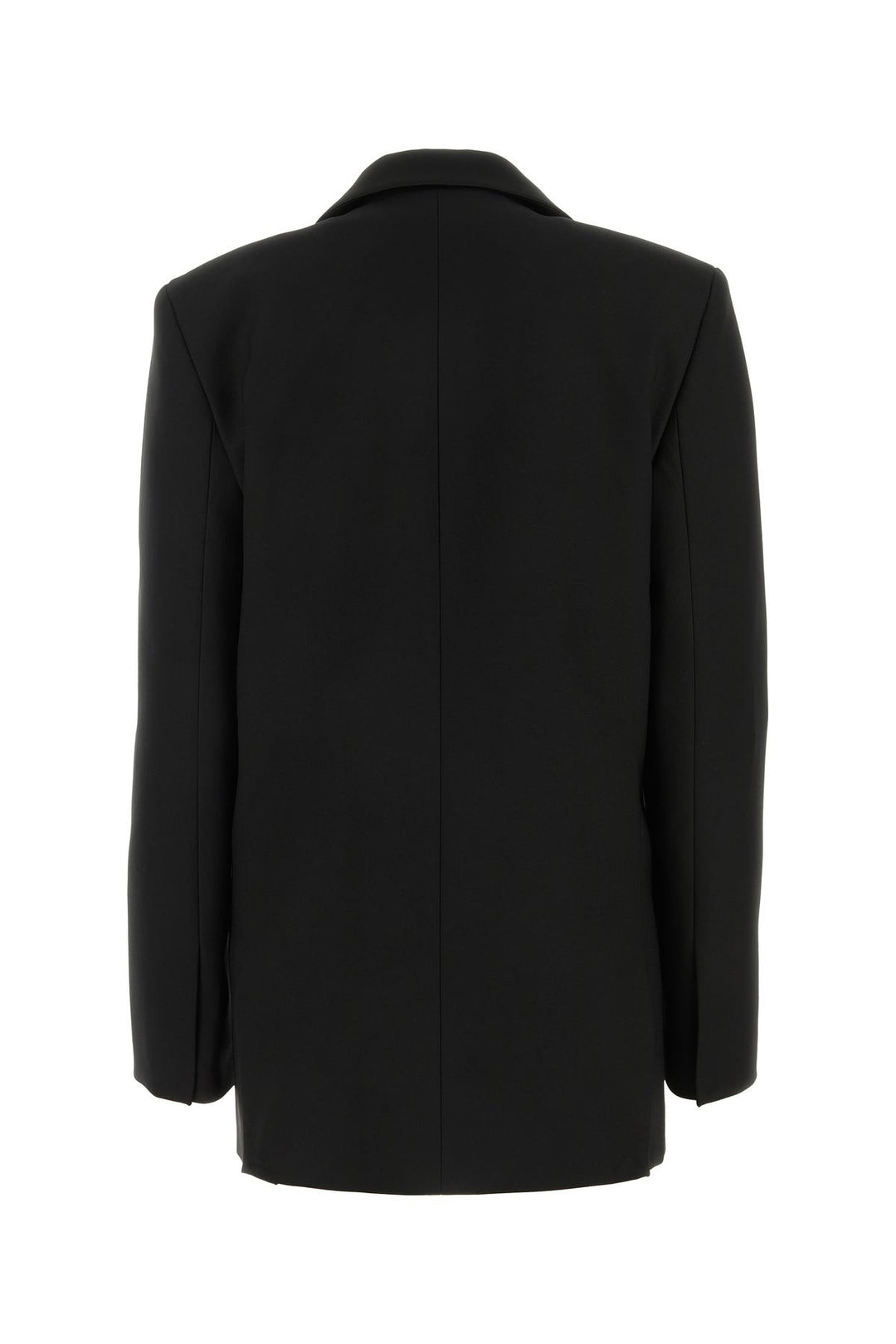 Black drill oversize blazer