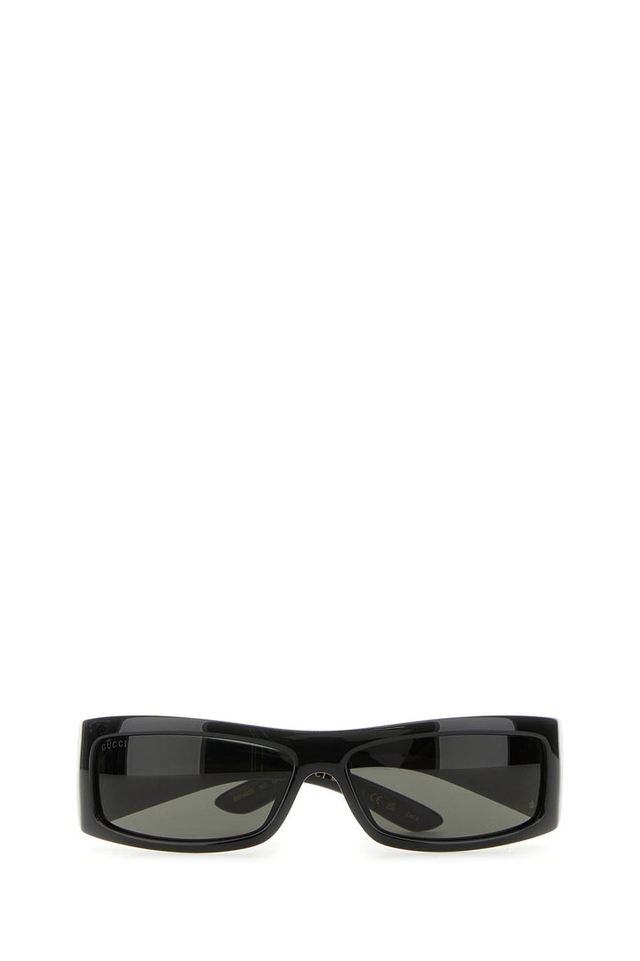 Black acetate sunglasses