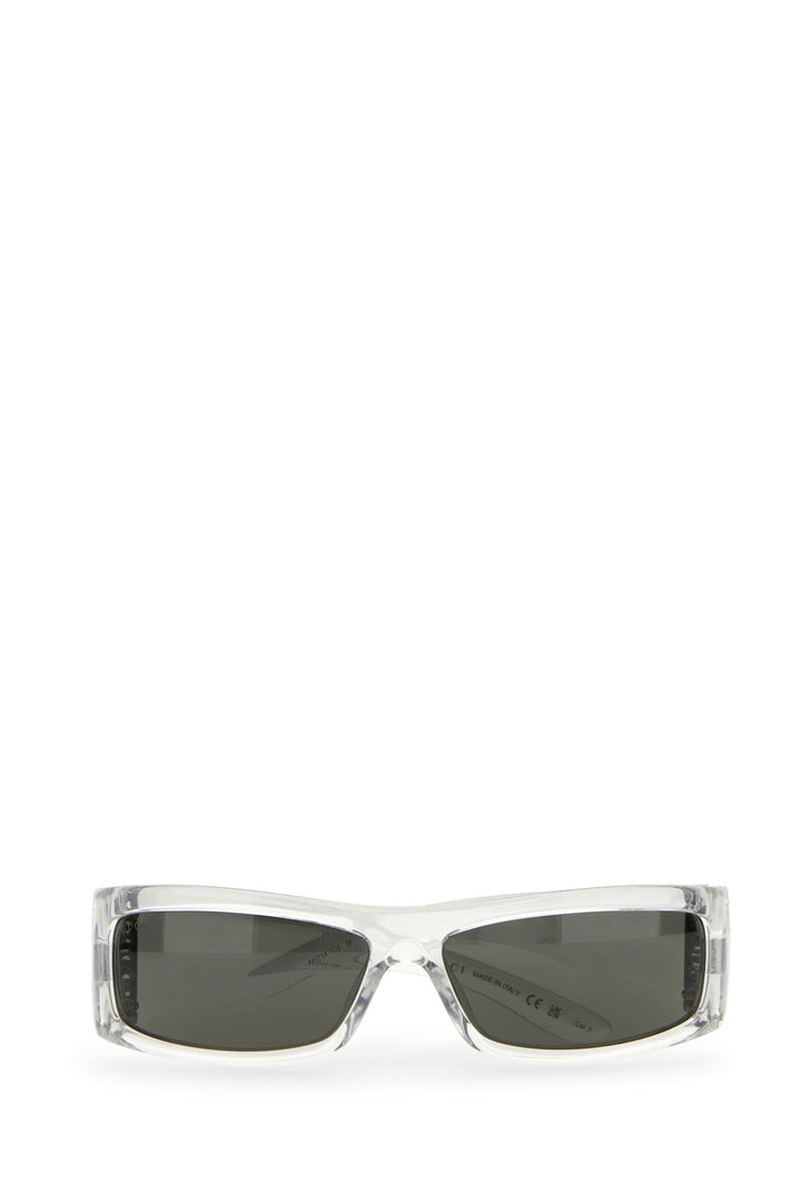 Transparent acetate sunglasses