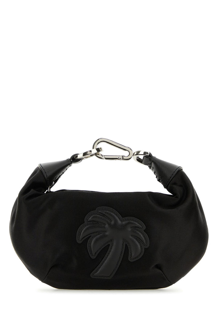 Black fabric Big Palm handbag