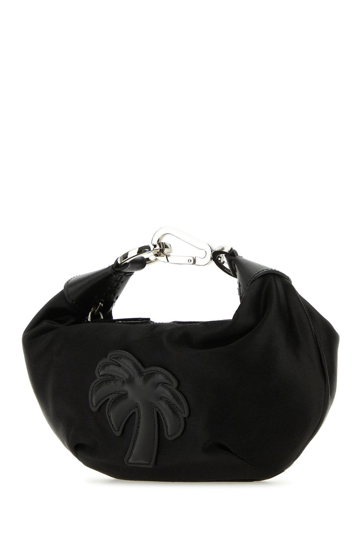 Black fabric Big Palm handbag