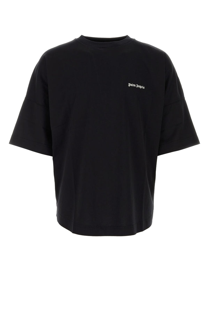 Black cotton oversize t-shirt