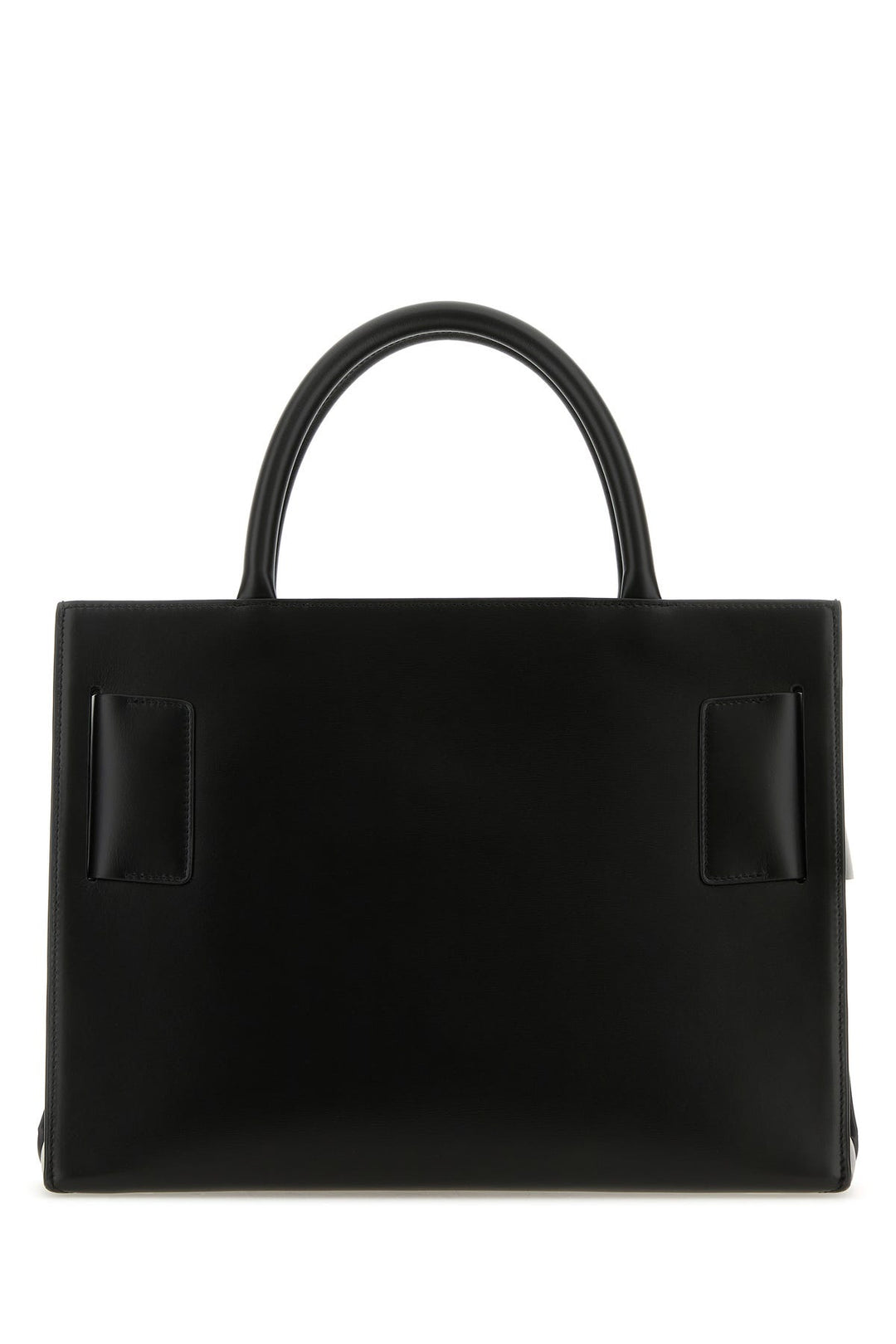 Black leather Bobby 32 shopping bag