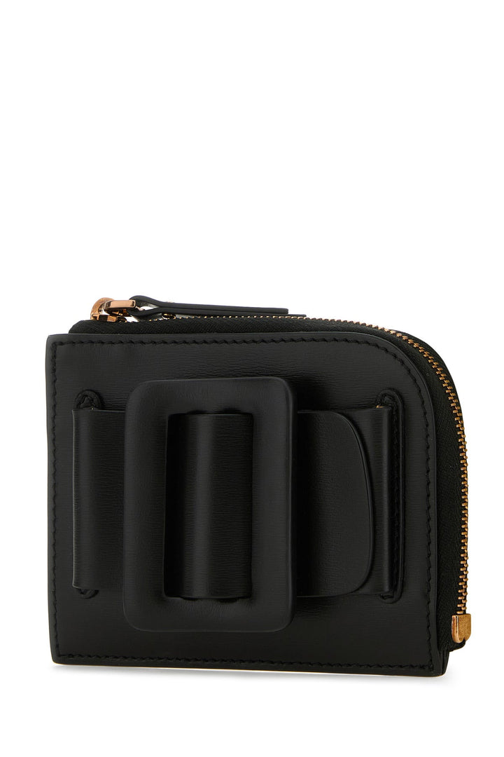 Black leather Epsom cardholder