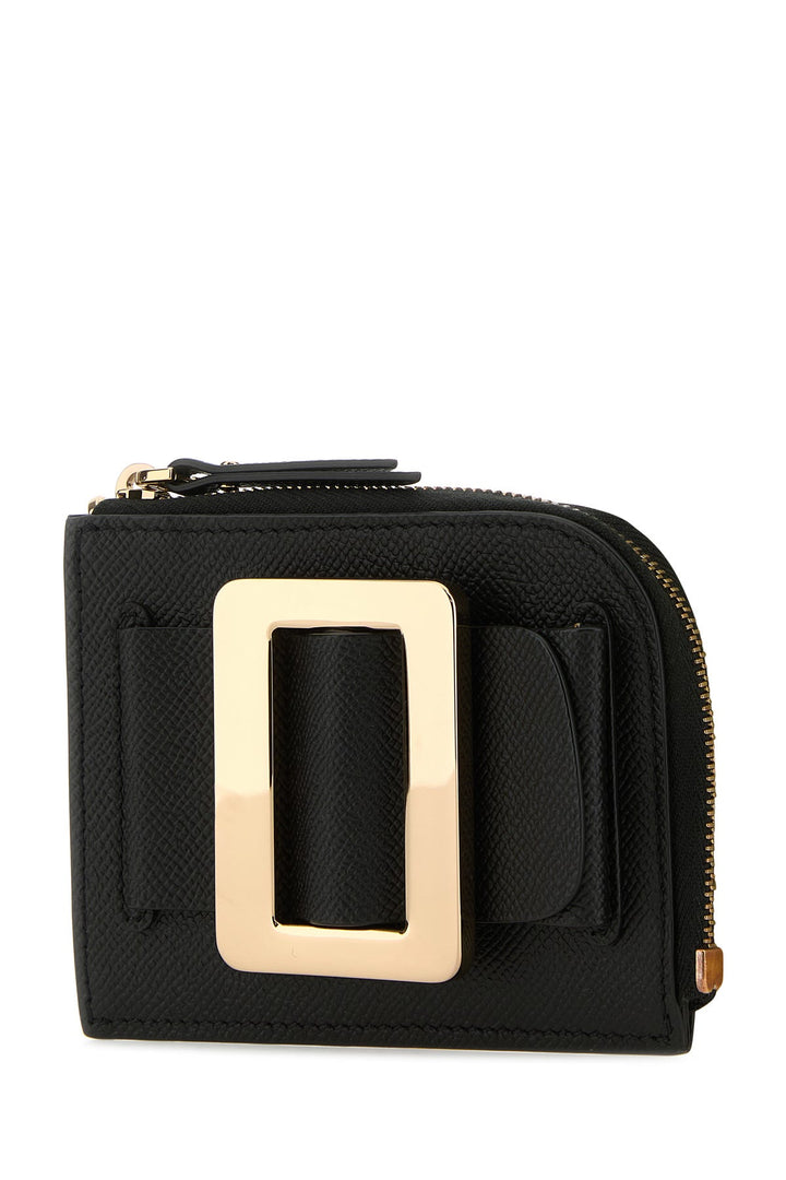 Black leather Epsom cardholder