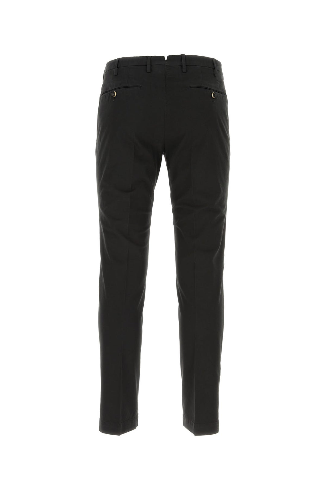 Black stretch cotton pant