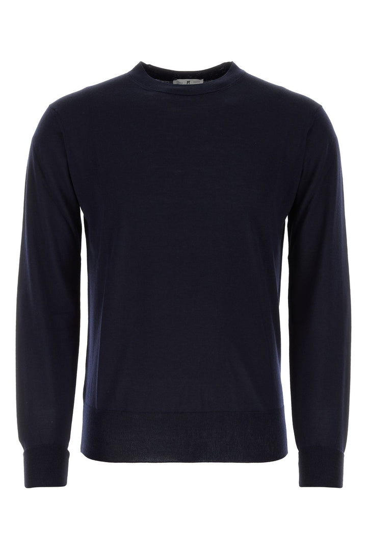 Midnight blue wool sweater