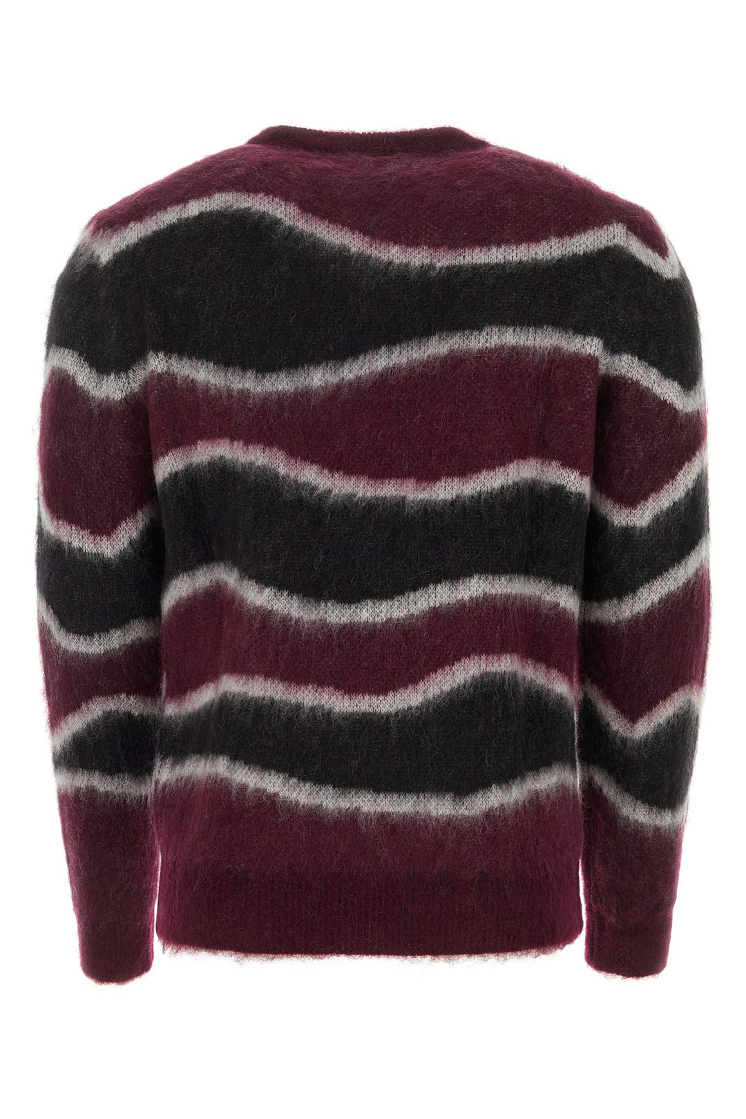 Embroidered mohair blend sweater