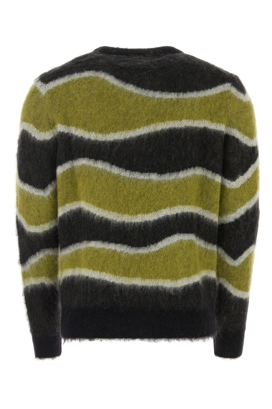 Embroidered mohair blend sweater