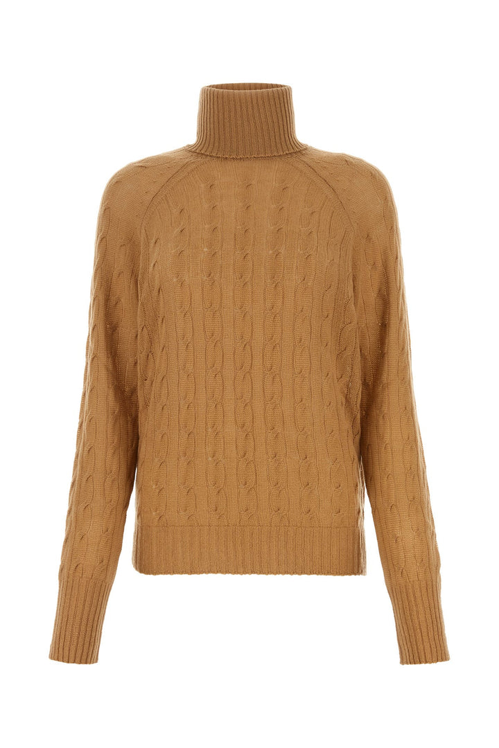 Biscuit cashmere sweater