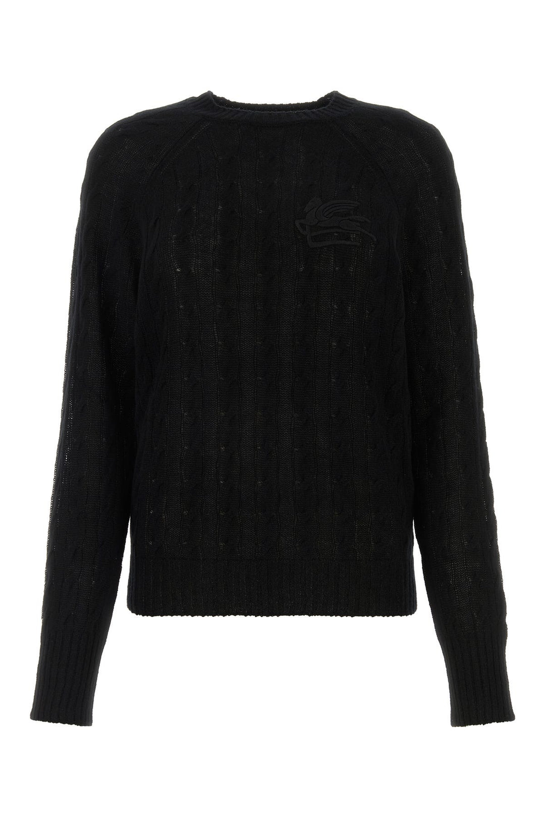 Black cashmere sweater