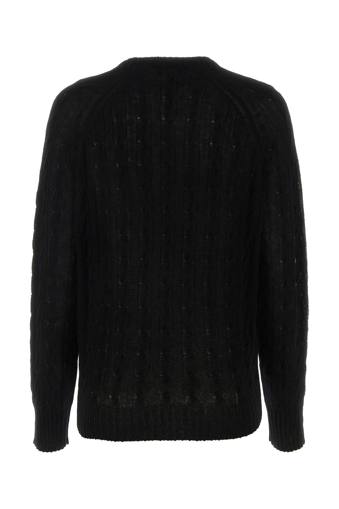 Black cashmere sweater