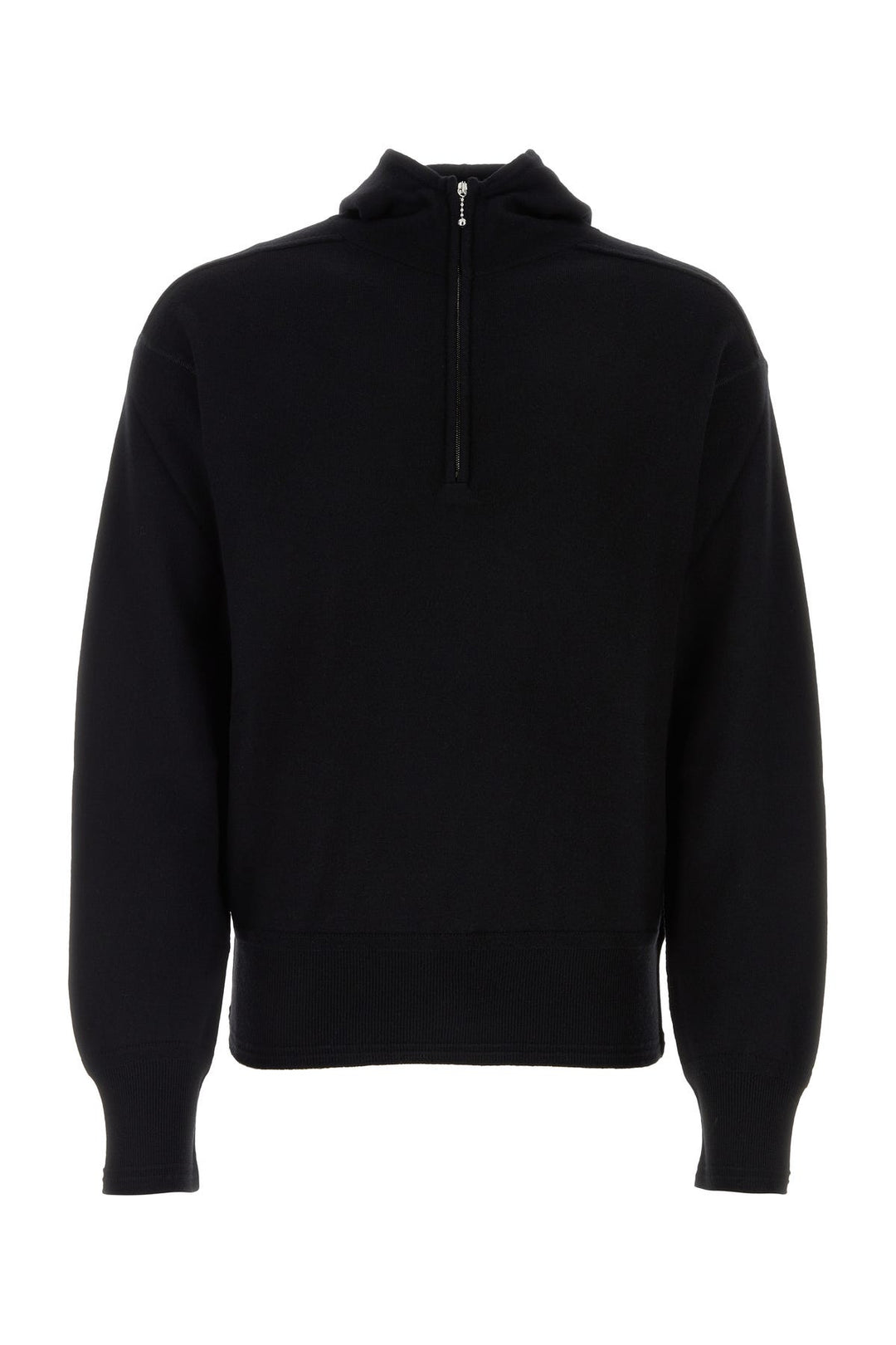 Black wool sweatshirt