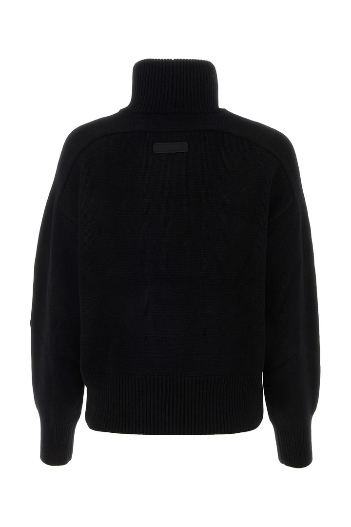 Black wool Baysvile sweater