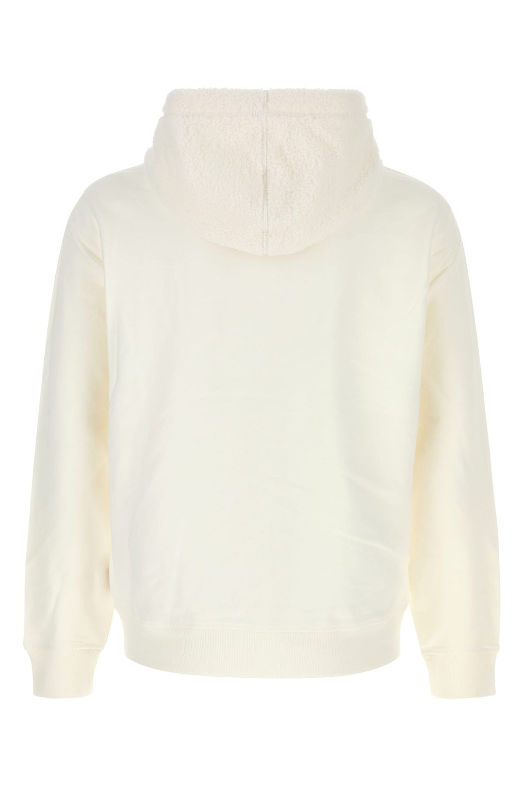 White cotton sweatshirt