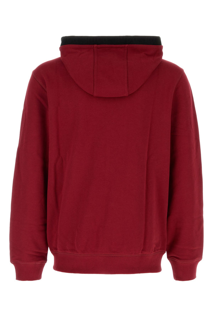 Tiziano red cotton sweatshirt