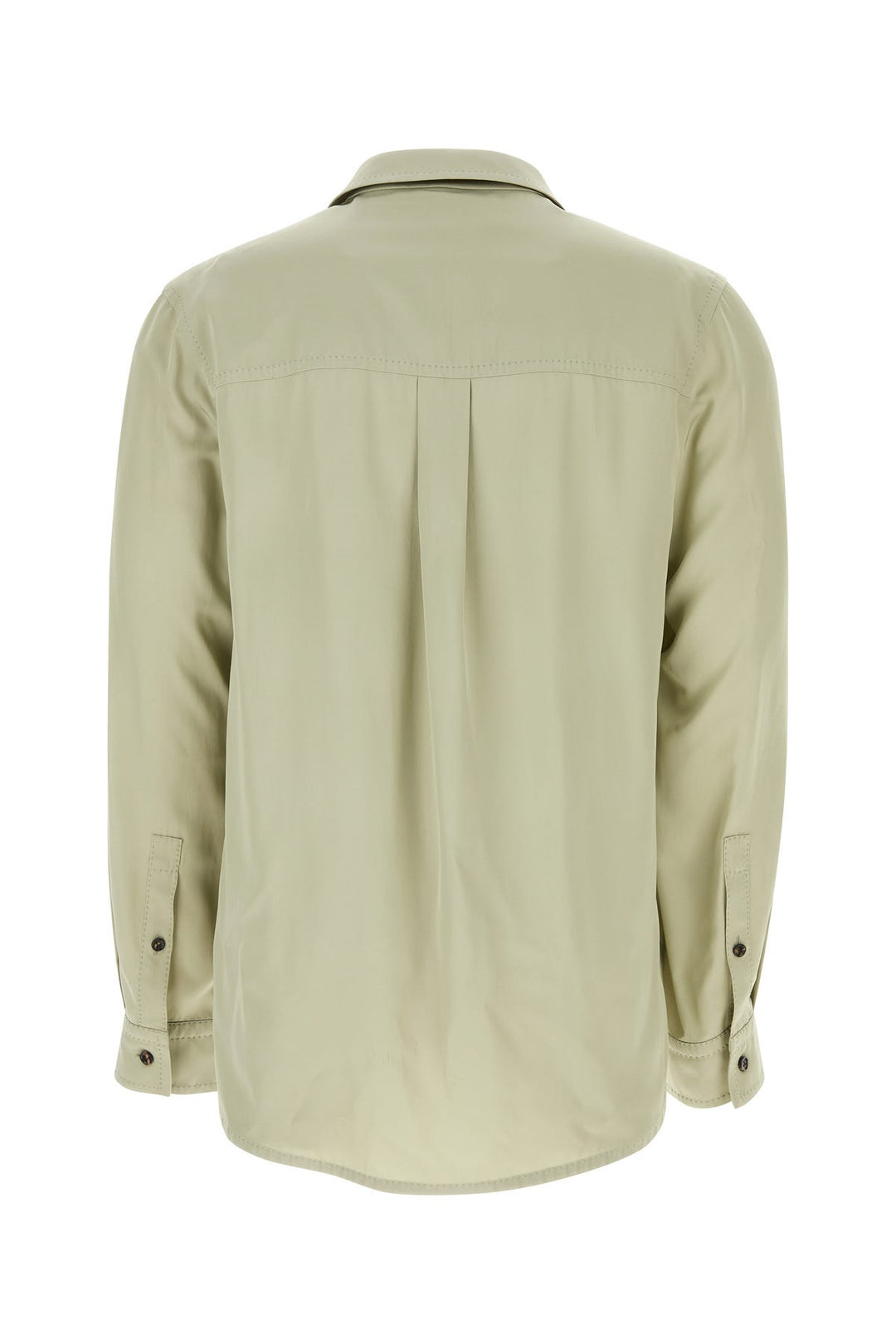 Sage green twill shirt