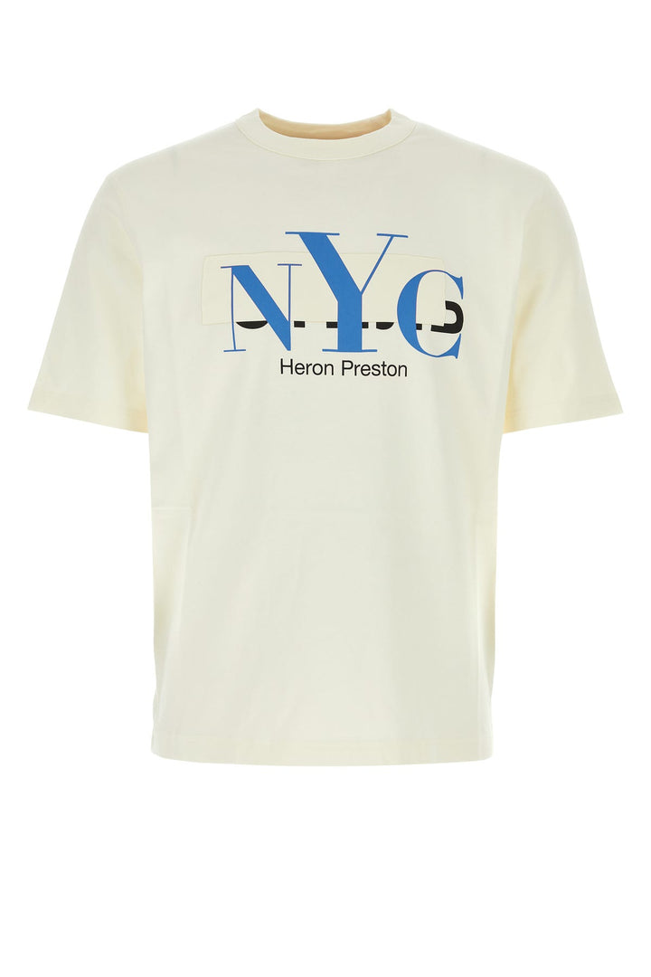 Ivory cotton t-shirt