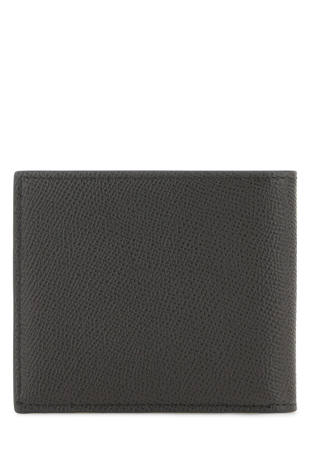 Dove grey leather wallet