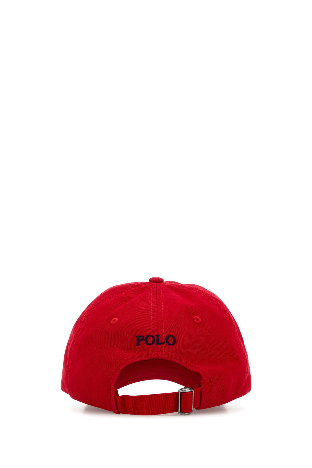 Red cotton baseball cap