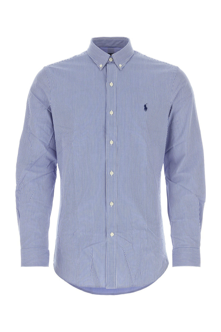 Printed poplin shirt