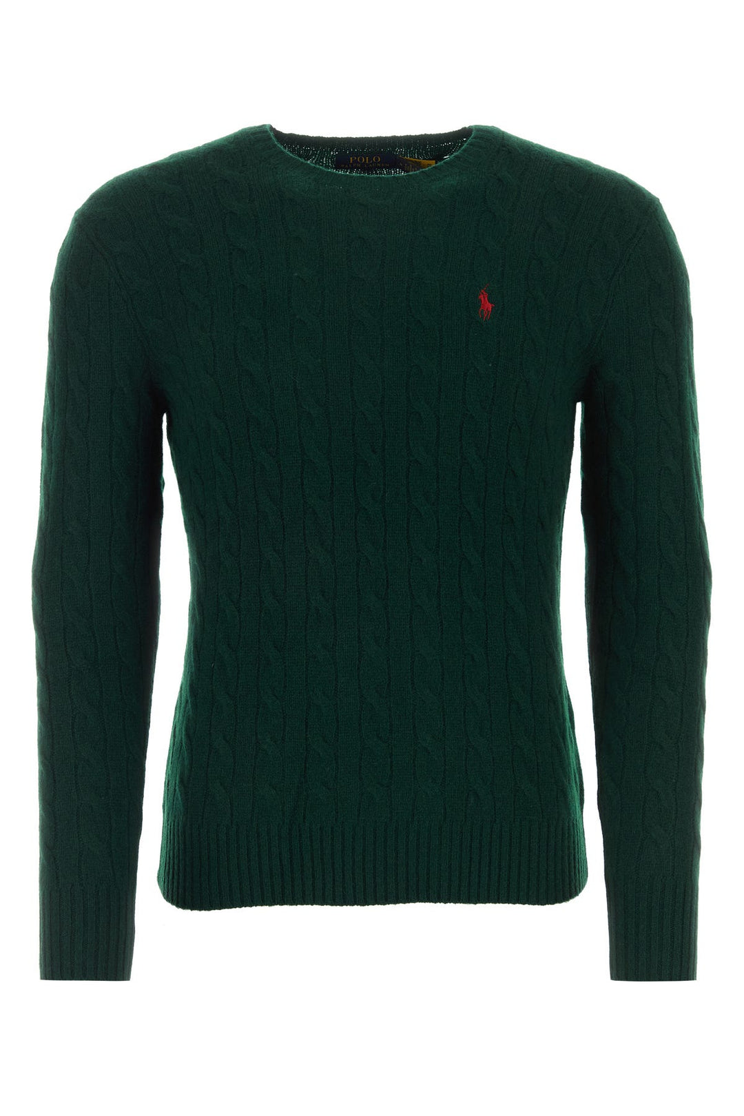 Buttale green wool blend sweater