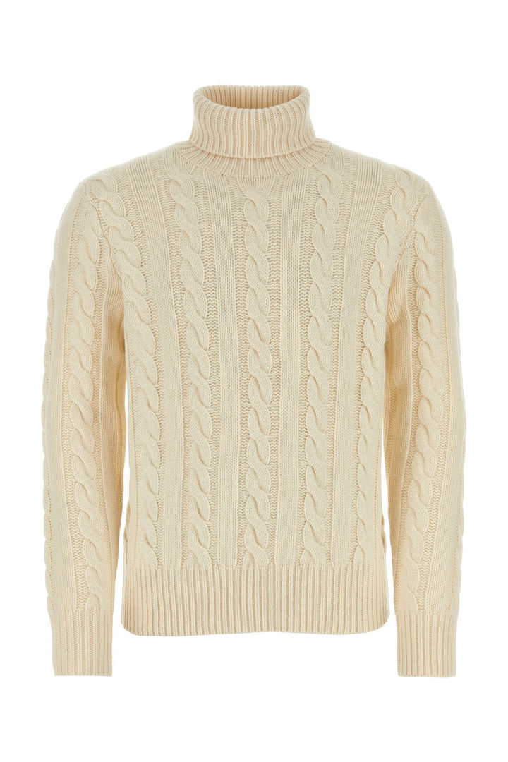 Ivory wool blend sweater