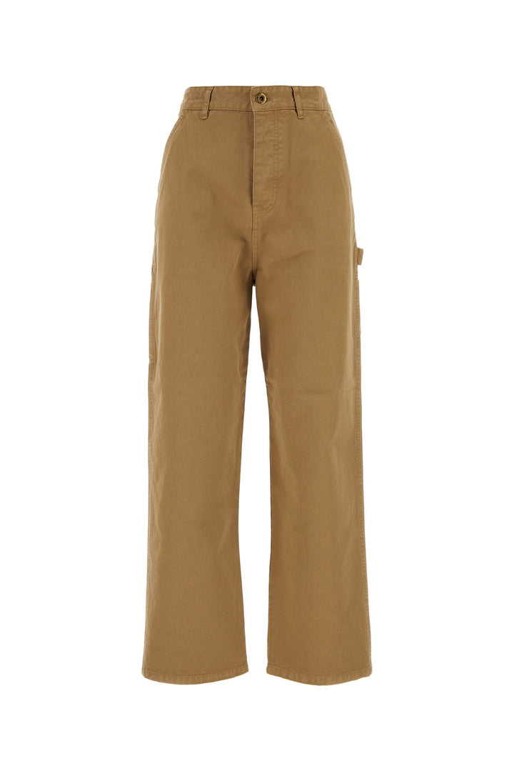 Biscuit cotton pant