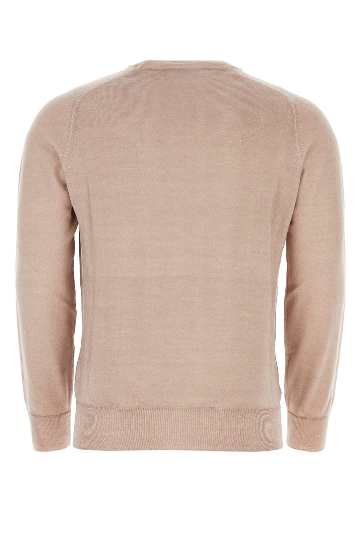 Powder pink wool sweater