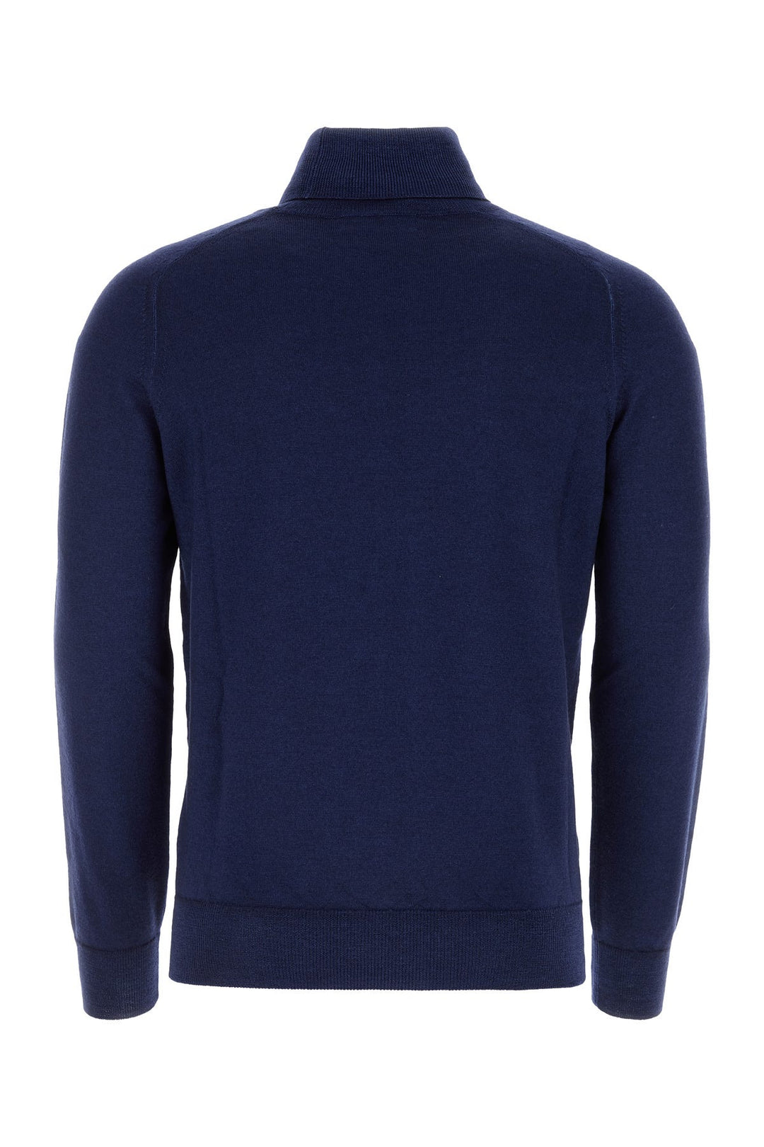 Blue wool sweater